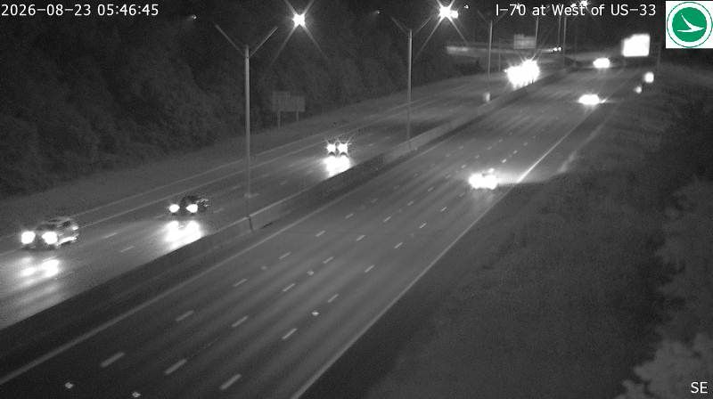 Columbus: I-70 at W of US-33