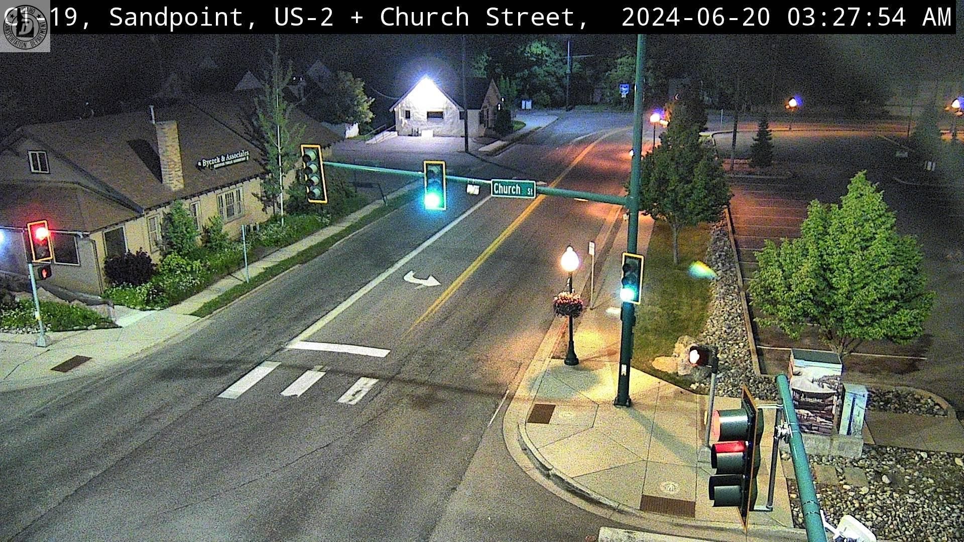Sandpoint: US 2: Church St