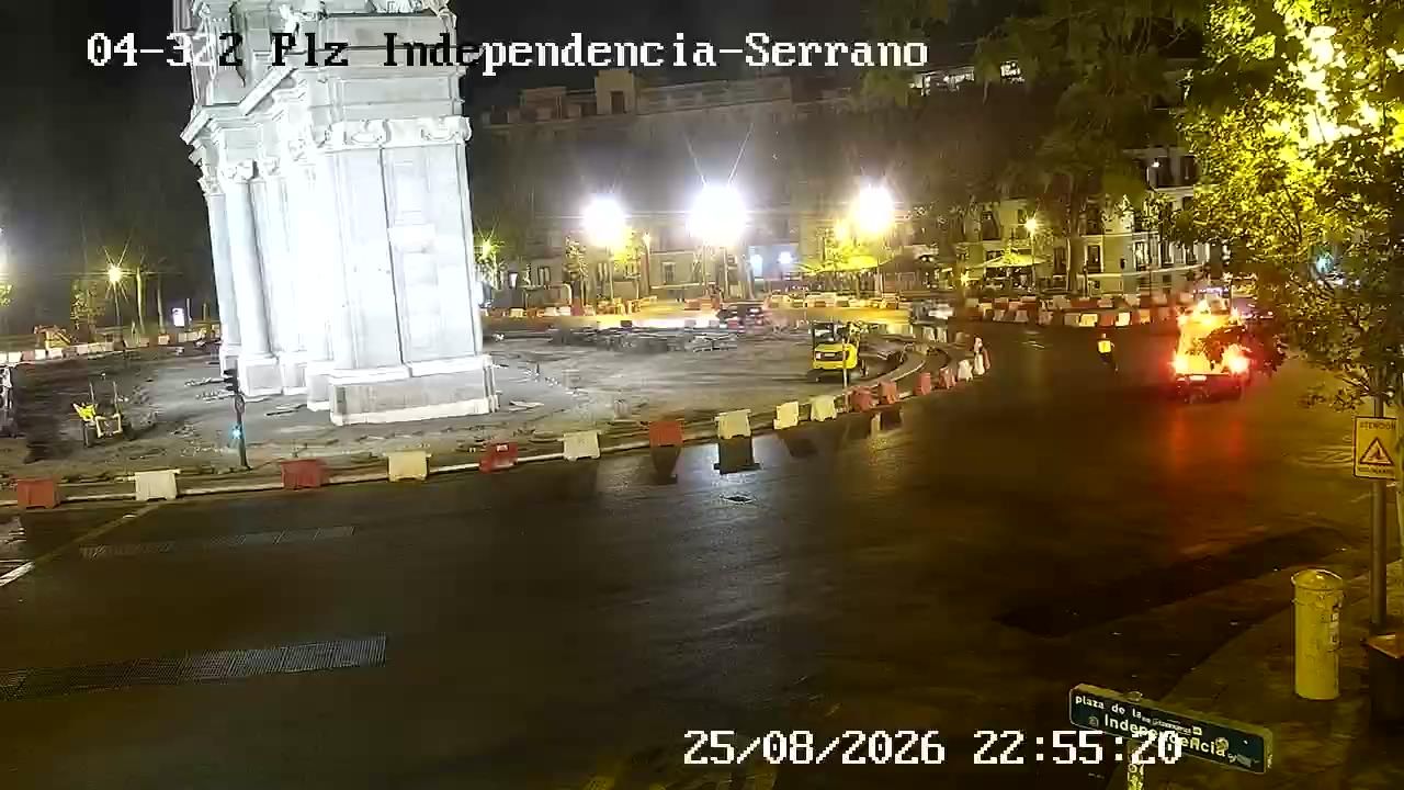 Recoletos: PZ INDEPENDENCIA - SERRANO