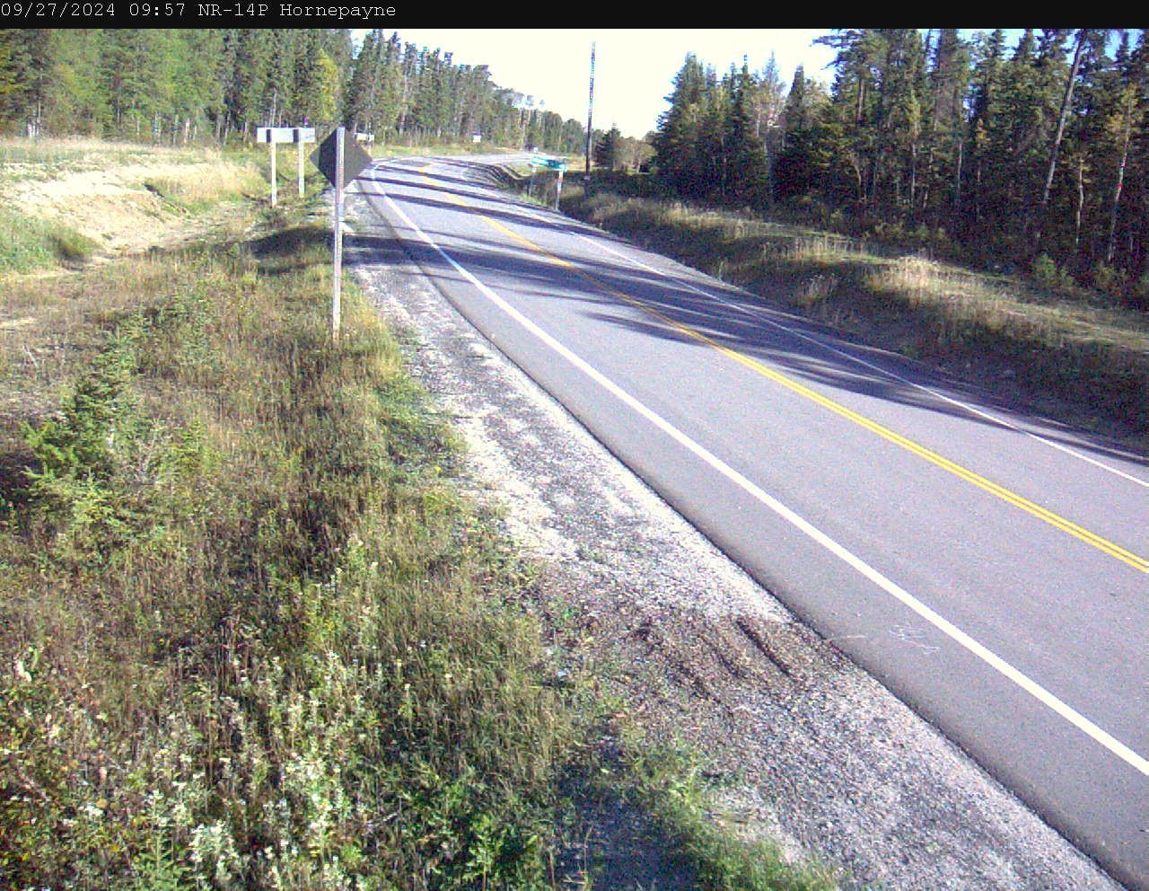 Hornepayne Township: Highway 631 near Roundhouse Rd