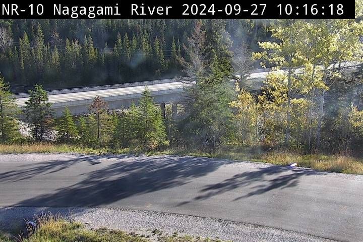 Unorganized North Cochrane: Highway 11 at Nagagami River Bridge