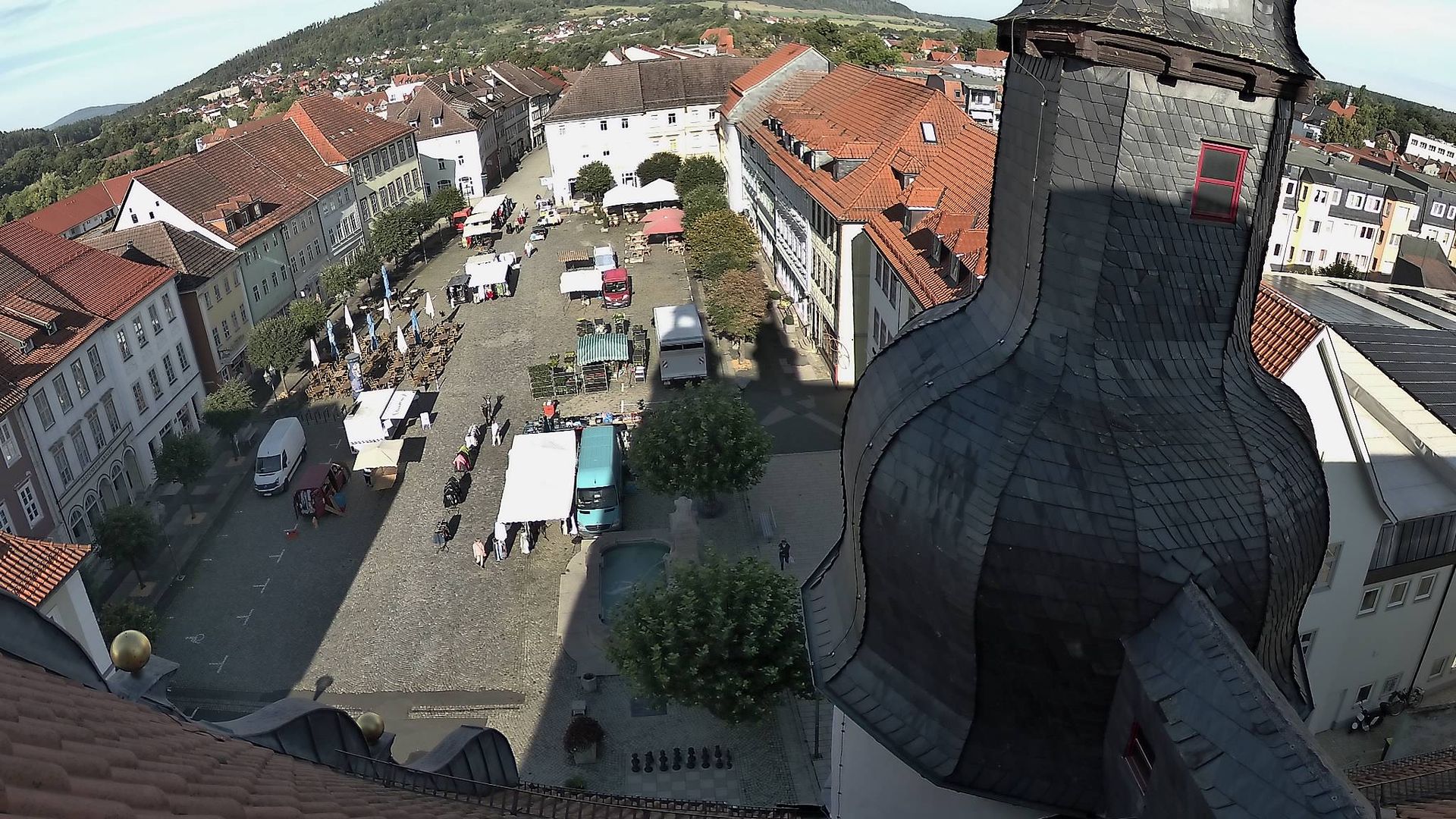 Hildburghausen: Marktplatz