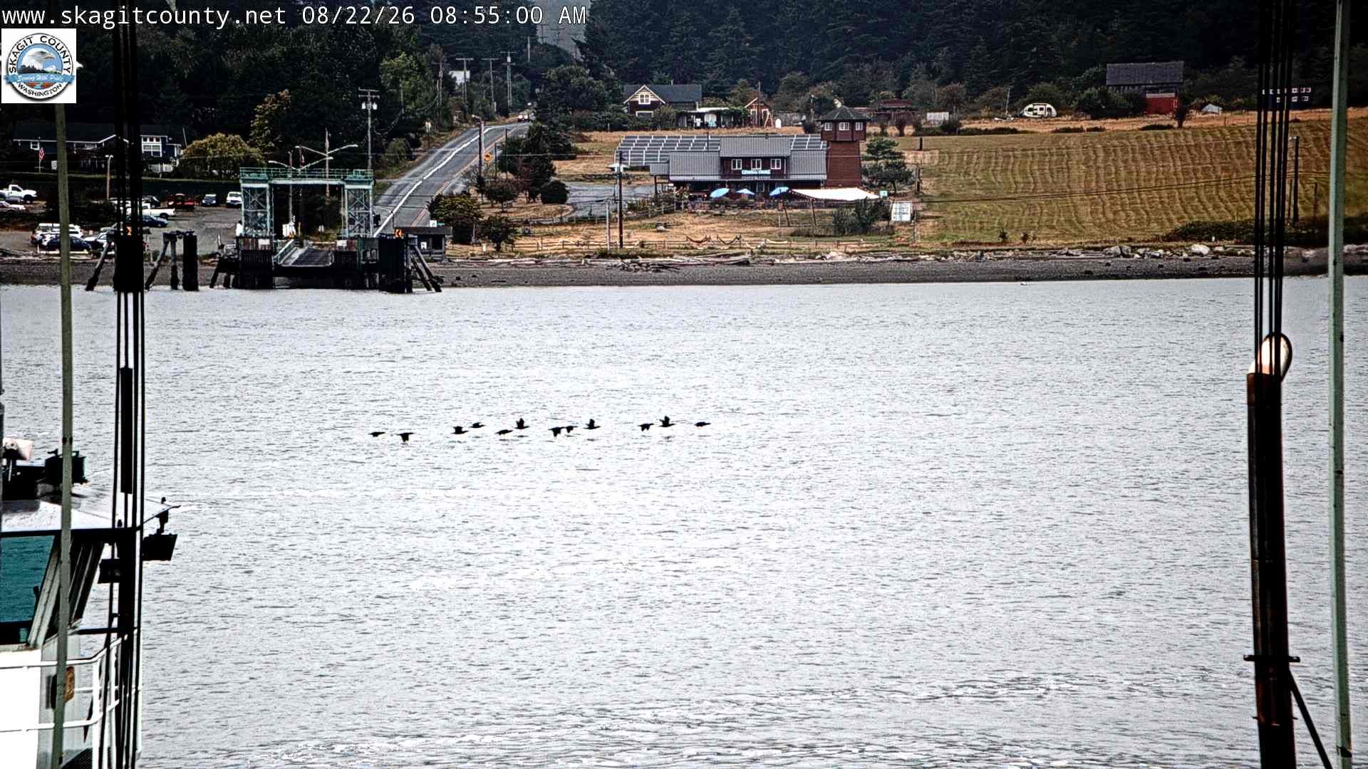Anacortes: Guemes Island ferry line webcam
