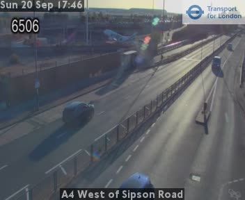 London: A4 West of Sipson Road