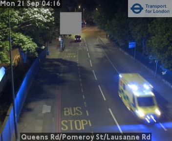 London: Queens Rd/Pomeroy St/Lausanne Rd