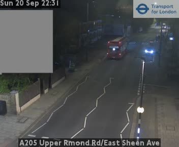London: A205 Upper Rmond Rd/East Sheen Ave