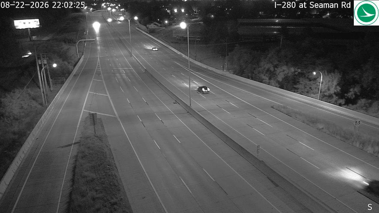 River East: I-280 at Seaman Rd
