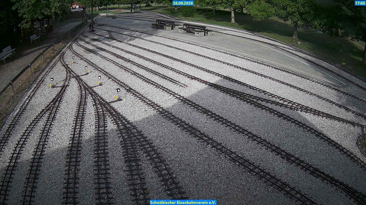 Kurnbach: Gartenbahn