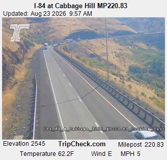 Umatilla: I-84 at Cabbage Hill MP220.83