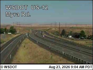 Walla Walla: US 12 at MP 335.3: Myra Road