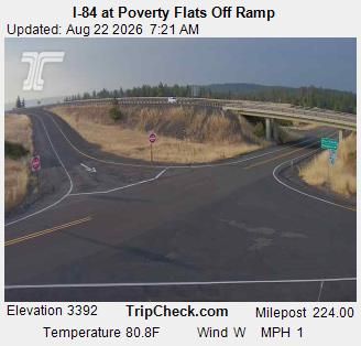 Umatilla: I-84 at Poverty Flats Off Ramp
