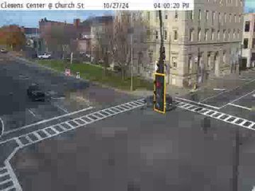 Elmira › South: Clemens Center Pkwy (NY 14) at Church St (NY 352
