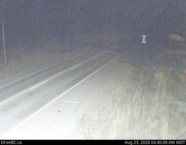 Moyie › North: Hwy 3, near the south end of - Lake, looking north