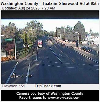 Tualatin: Washington County - Sherwood Rd at 95th