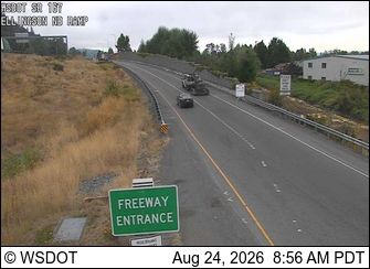 Algona: SR 167 at MP 12.3: Ellingson Rd, NB