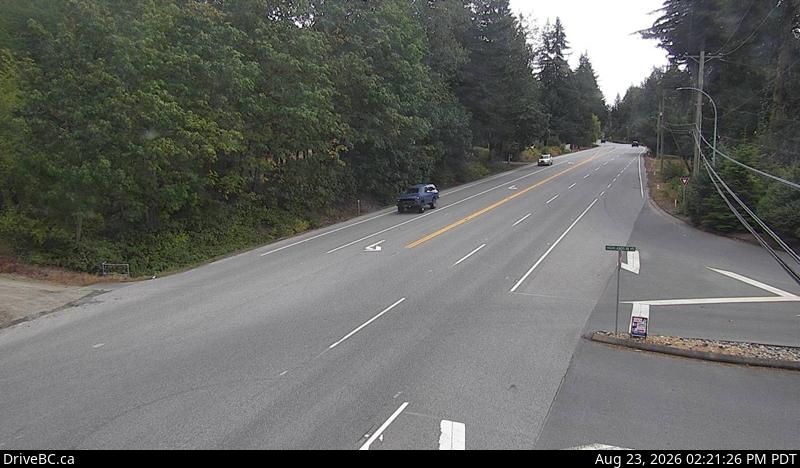 Chilliwack › West: Hwy 7 (Lougheed Hwy) at Highlands Blvd, approximately 3 km east of Harrison Mills, looking east