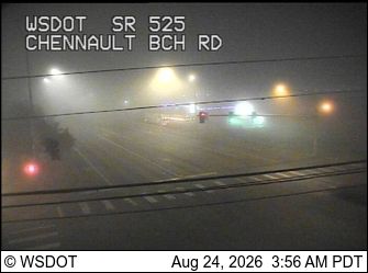 Mukilteo: SR 525 at MP 4.8: Chennault Bch Rd