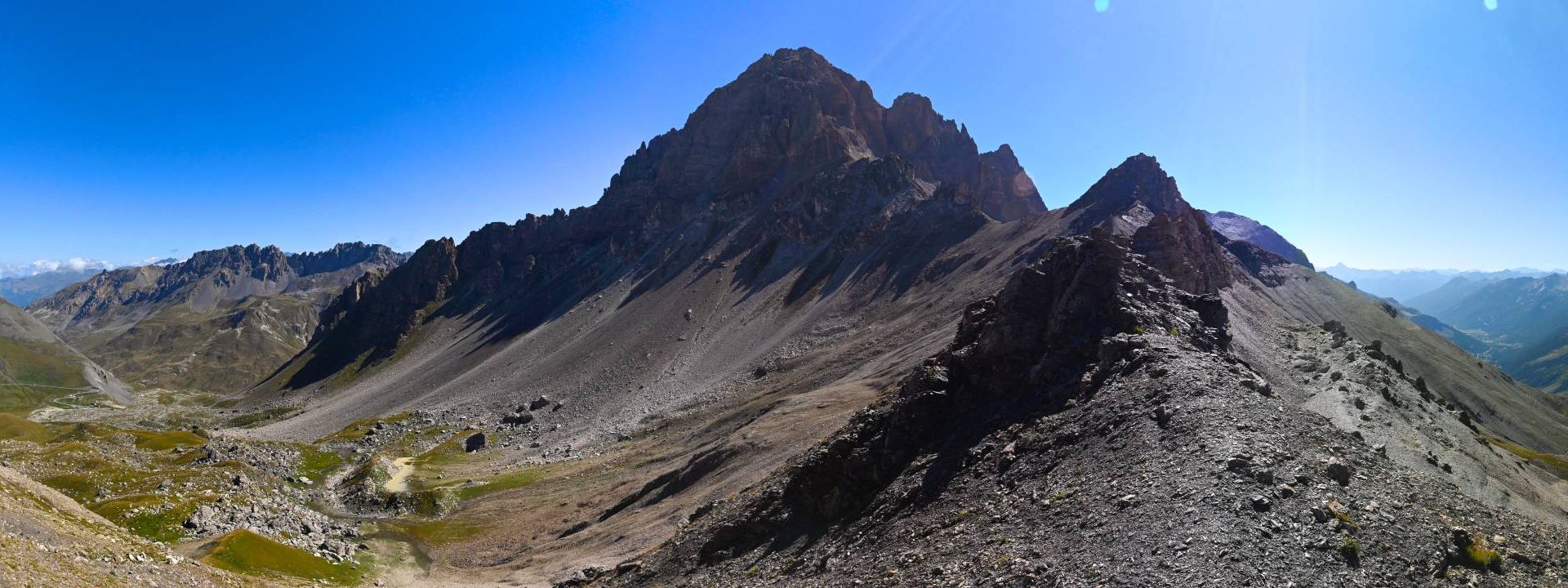 Valloire: Col du Galibier - Col du Lautaret - Pics de Combeynot - Serre Chevalier - Monetier
