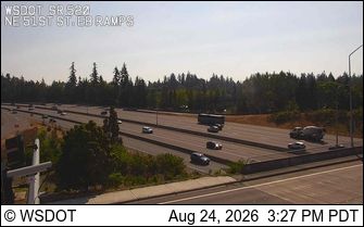 Bellevue: SR 520 at MP 10.7: NE 51st St