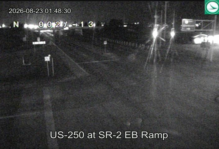 Bogart: US-250 at SR-2 EB Ramp