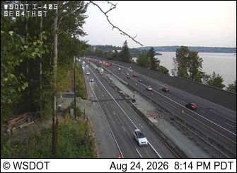 Bellevue: I-405 at MP 8.4: SE 64th St