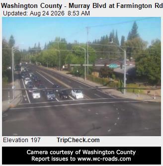 Beaverton: Washington County - Murray Blvd at Farmington Rd