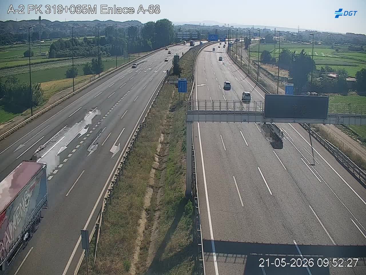 Zaragoza: A-68 - Autovía del Ebro - A-2