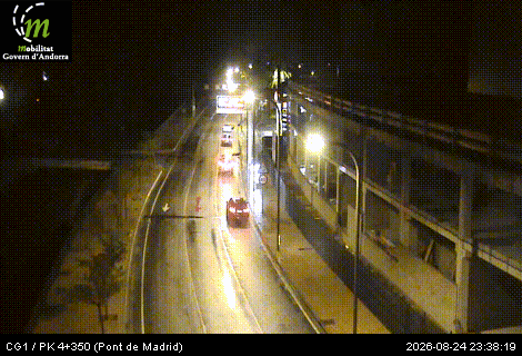 la Margineda: CG1 - PK 4+350 (Pont de Madrid) - 958 metres