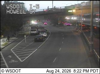 Seattle: I-5 at MP 166.3: Howell St