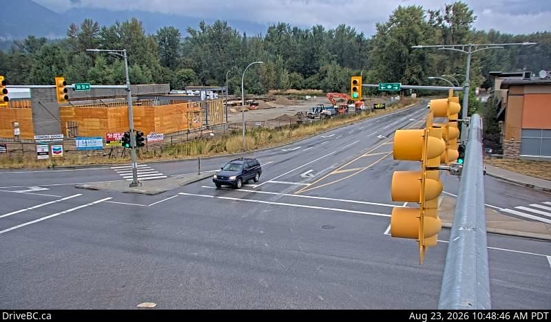 Salmon Arm › North: Hwy 1 at 30th Street SW in - looking north