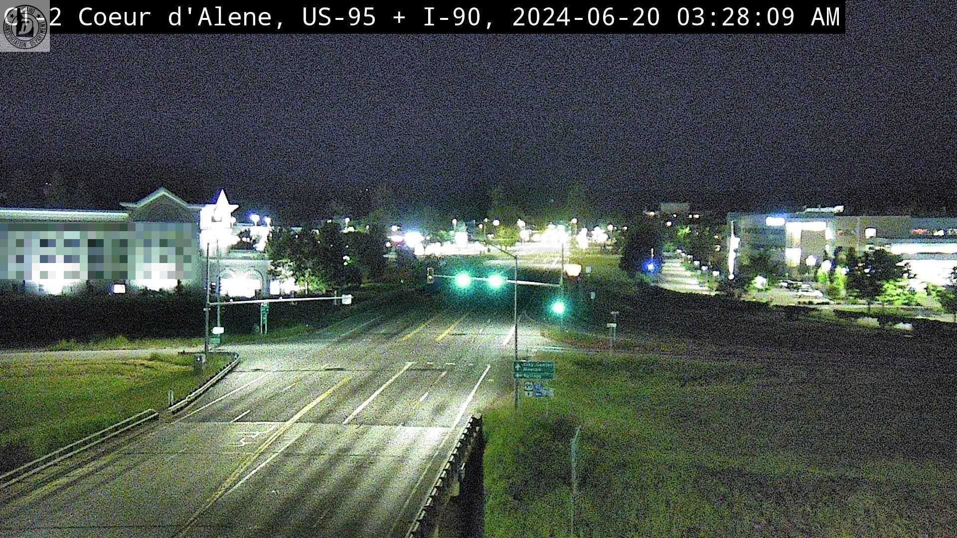 Coeur d'Alene: US 95: Junction I-90