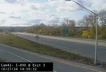 Scotia › East: I-890 Eastbound Exit