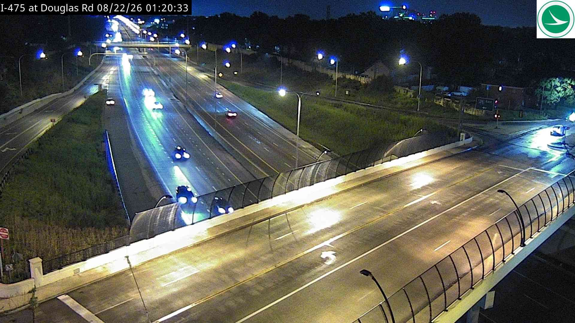 Toledo: I-475 at Douglas Rd