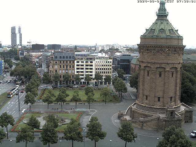 Mannheim: Wasserturm