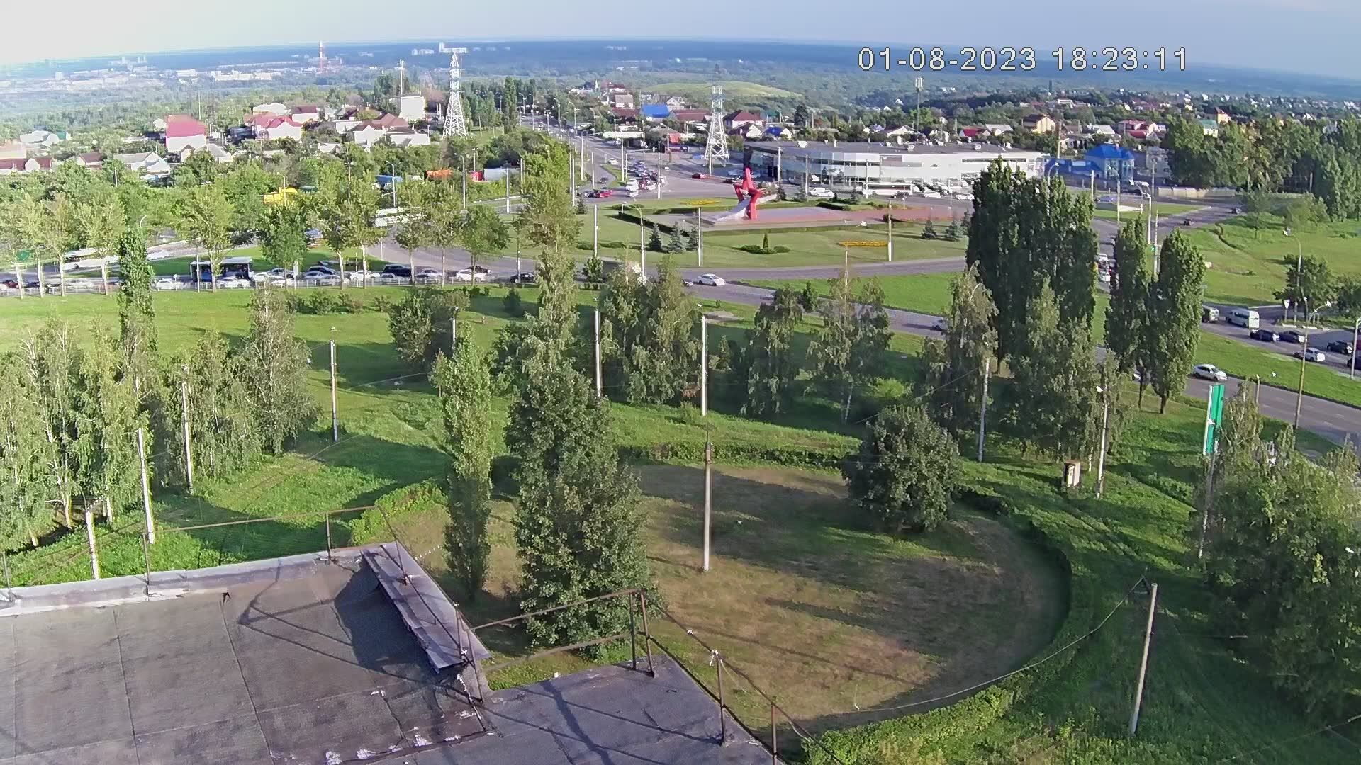 Lipetsk: Площадь Танкистов в Липецке