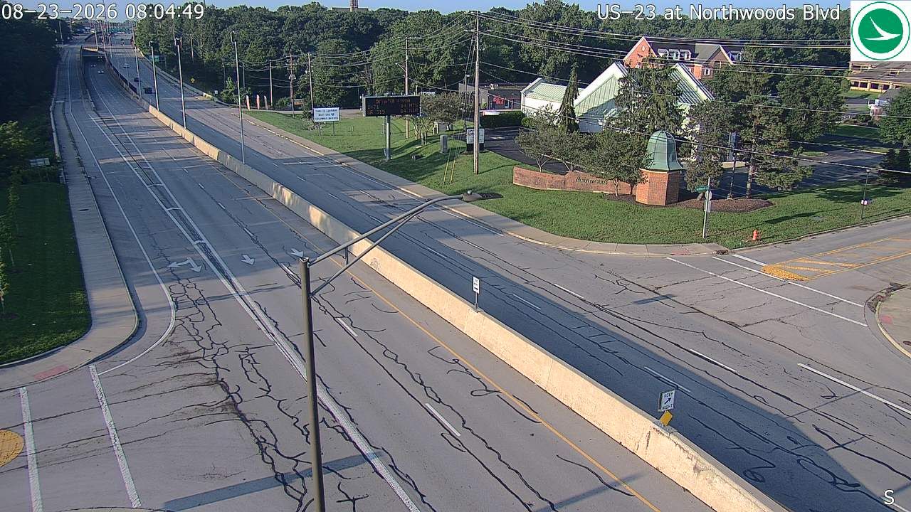 Columbus: US-23 at Northwoods Blvd