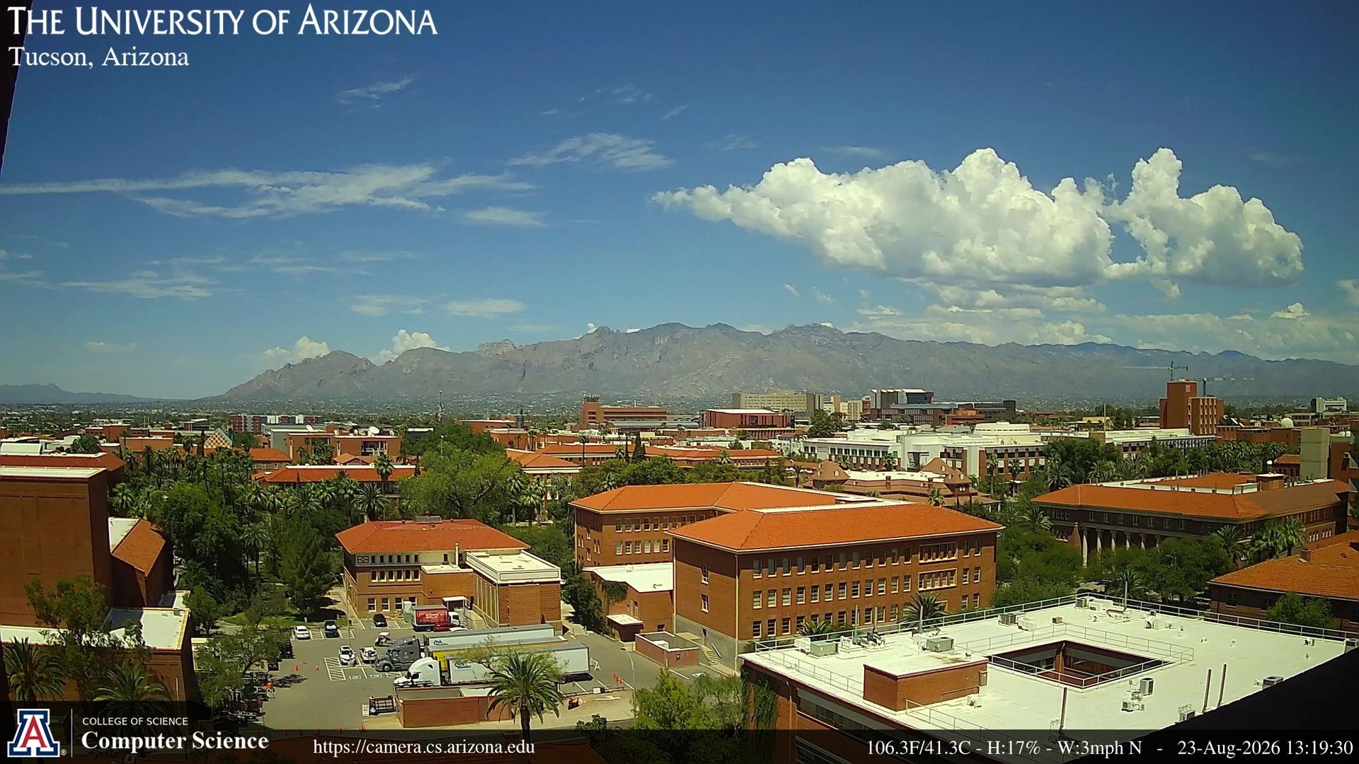 Tucson › North-East: The University of Arizona - Santa Catalina Mountains