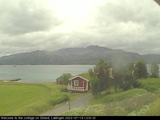 Nordland: Lødingen - beach/Tjeldsundet