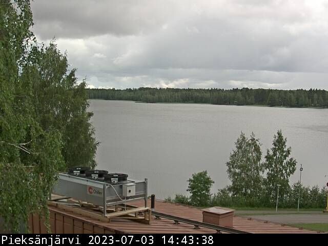 Pieksamaki: Pieksämäen rantamaisemaa