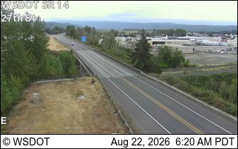 Washougal: SR 14 at MP 16.7: 27th St