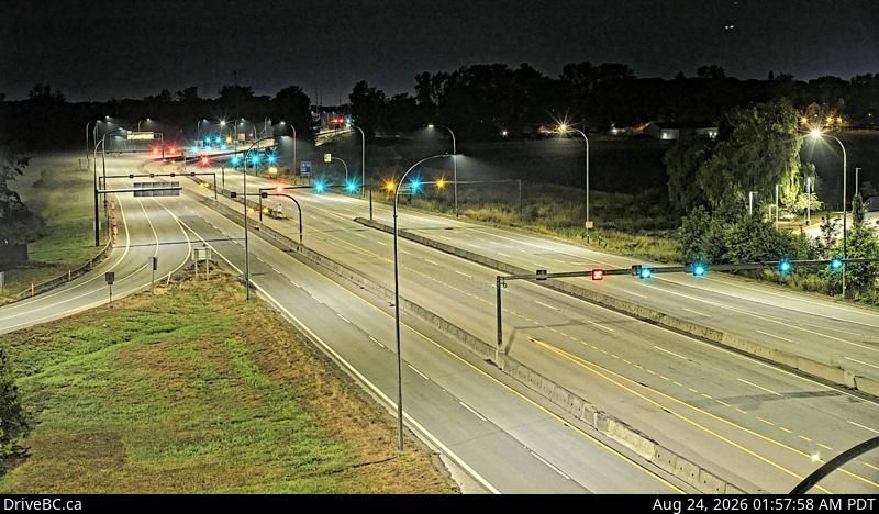 Delta › North: Hwy 99 from Hwy 17A overpass, looking north