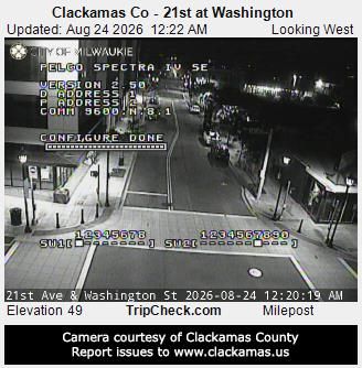 Milwaukie: Clackamas Co - 21st at Washington