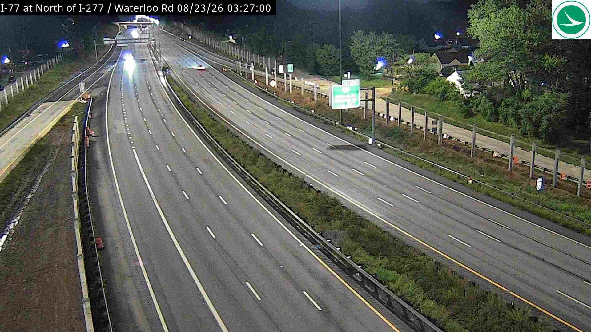 Coventry Crossing: I-77 N of I-277 - Waterloo Rd