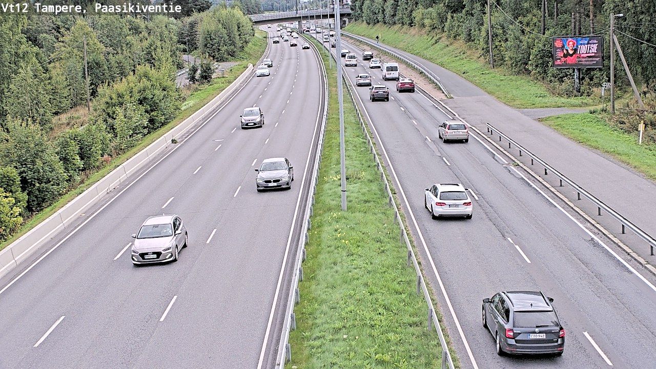 Tampere: Tie - Paasikiventie - Lahteen