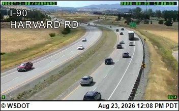 Liberty Lake: I-90 at MP 296.8: Harvard Rd
