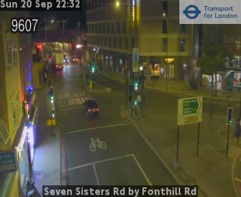 North Cheam: Seven Sisters Rd by Fonthill Rd