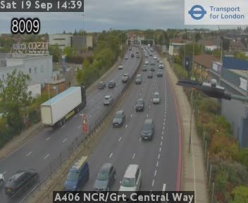 London: A406 NCR/Grt Central Way