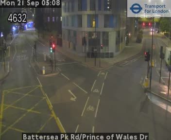 London: Battersea Pk Rd/Prince of Wales Dr
