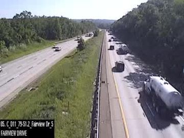 South Fayette Township: I-79 @ MM 51.2 (NORTH OF ALPINE RD)