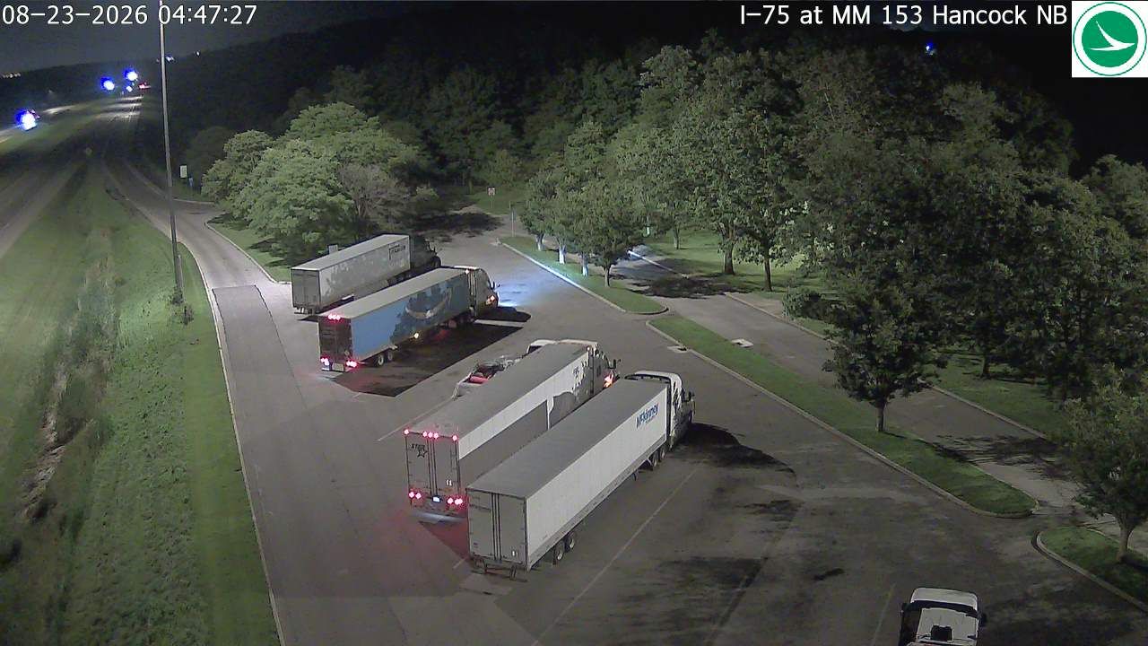 Rawson: I-75 NB Hancock county rest area